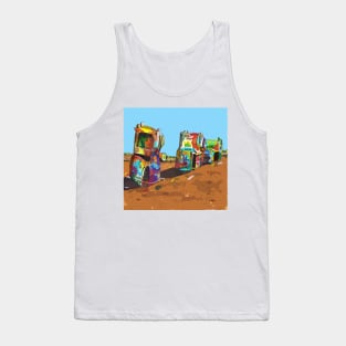 Cadillac Ranch, Route 66 Tank Top